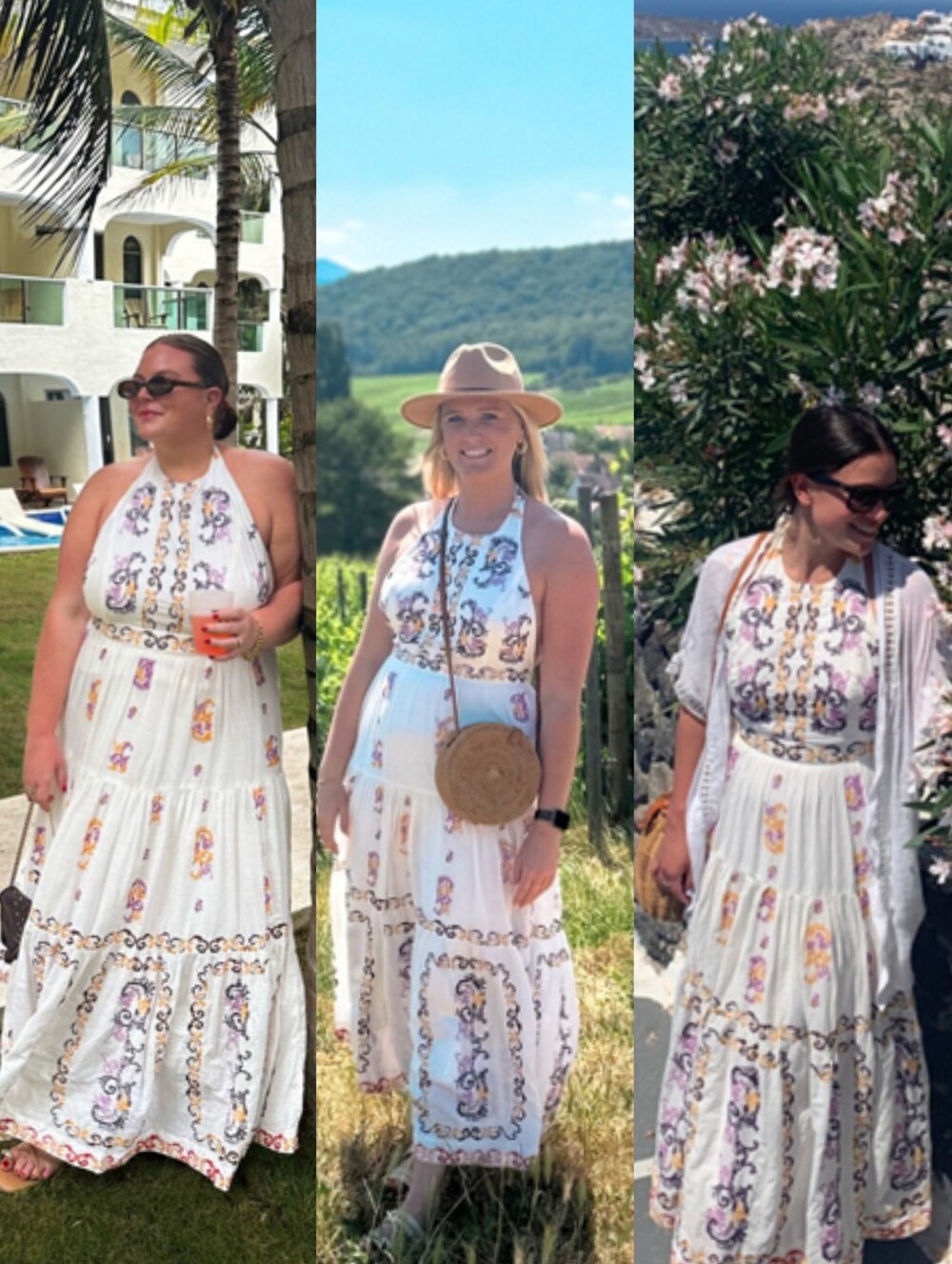 Anthropologie Medallion Halter Maxi Dress - Picture 2 of 16